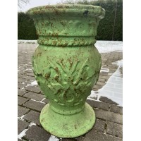 Šiukšlių dėžė, šiūkšliadėžė, špižinė, ketaus, tarybinė, sovietinių laikų, Tulpė. Svoris 70 kg. Kaina 193