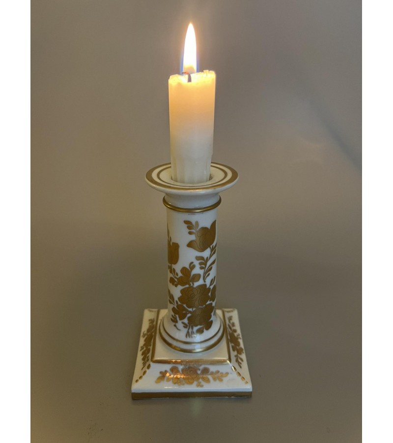 Žvakidė porcelianinė, tapyta. France. Kaina 26
