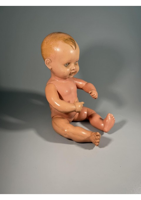 Lėlė Kūdikis Schildkröt Strampelchen, Tortulon, vėžliuko ženklai antikvarinis. Vokietija. Kaina 28