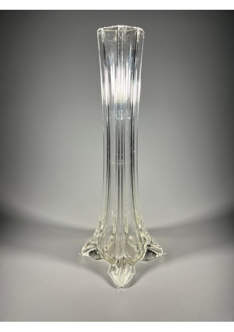 Vazelė Art Deco stiliaus, antikvarinė, stiklinė. Kaina 28