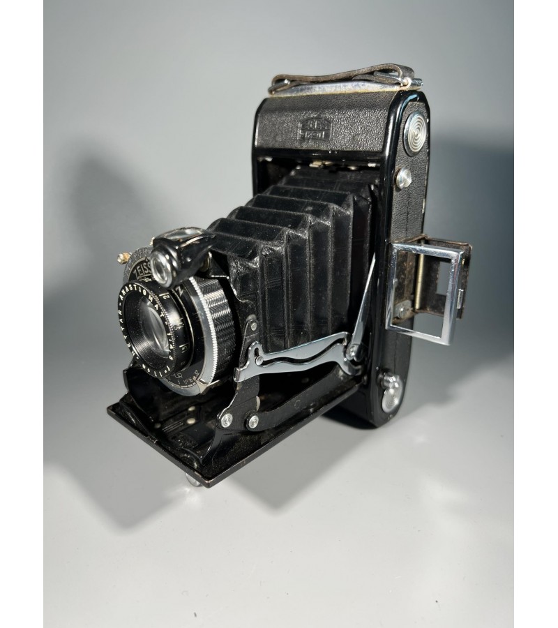 Fotoaparatas dumplinis, antikvarinis, tarpukario Zeiss Ikon Compur. 1936 m. Kaina 93