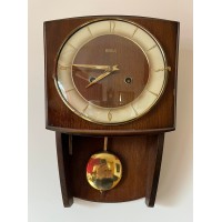 Laikrodis sieninis, vintažinis BIRKA. Veikiantis, patikrintas laikrodininko. Kaina 143