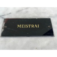 Lentelė stiklinė tarybinių laikų MEISTRAI. Kaina 32