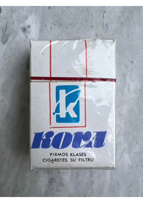 Cigaretės Kova. Kolekcinės. 1990 m. Nenaudota. Kaina 38