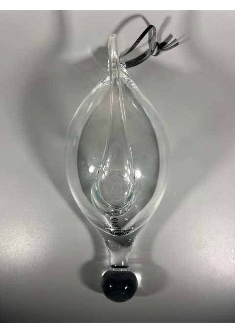 Barometras stiklinis, pakabinams orų nustatymui SKRUFF Sweden Exclusively Hand Crafted. Ilgis 24 cm. Kaina 23