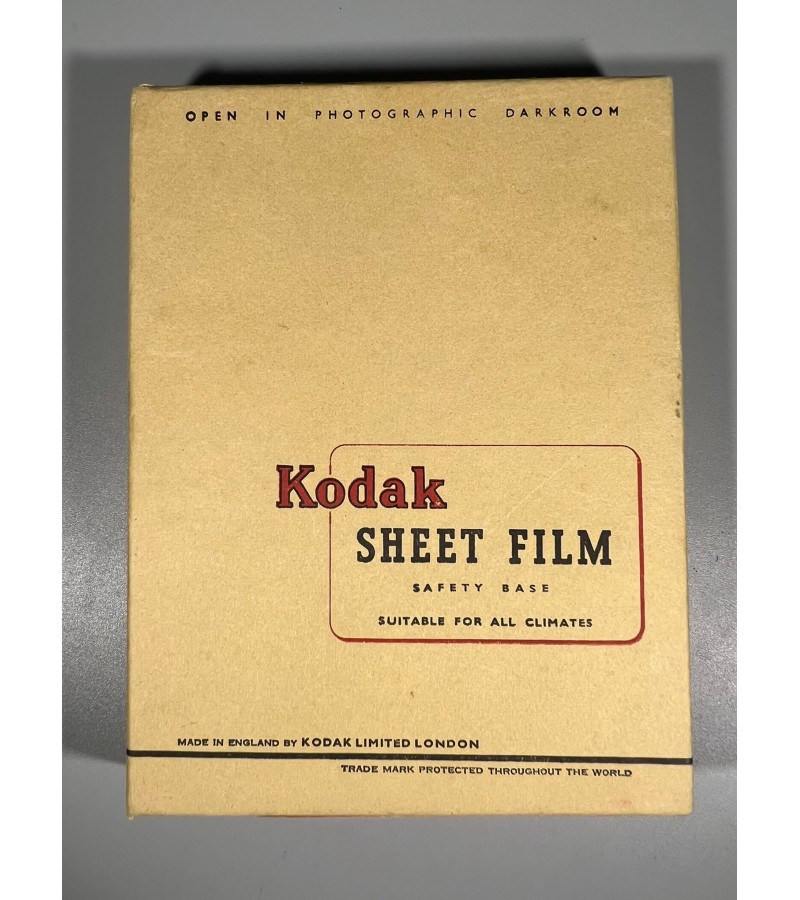 Kodak Sheet Film Super -XX Panchromatic. Antikvarinė lakštinė juosta. Nenaudota, dėžutė neatidaryta. Kaina 53
