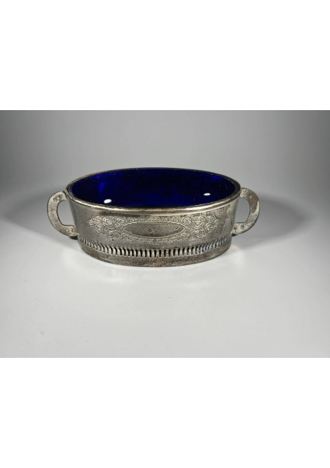 Indas mėlynu stiklu, antikvarinis. Kaina 28