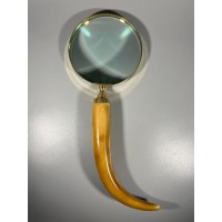 Didinamasis, padidinimo stiklas antikvarinio stiliaus, lupa, puikiai didinantis. Kaina 58
