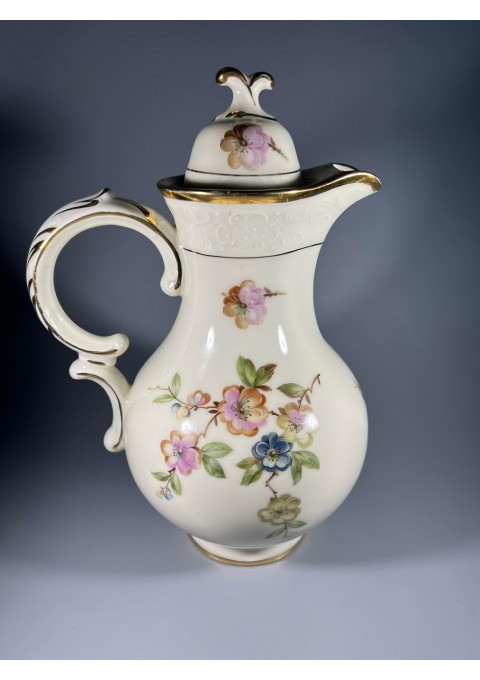 Arbatinukas, kavinukas porcelianinis, antikvarinis Hutschenreuther Porcelain. 1928-1943 m. Kaina 53