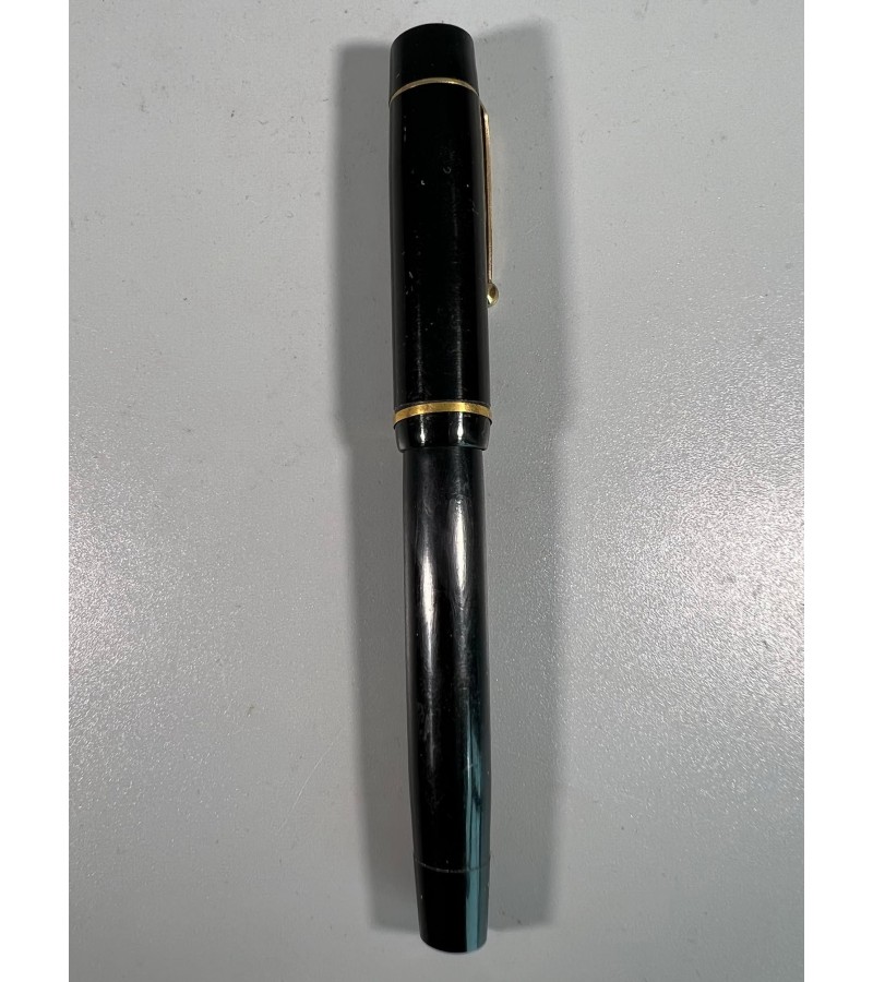 Plunksnakotis antikvarinis The Tomahawk Pen su 14 K auksine plunksna. Kaina 83