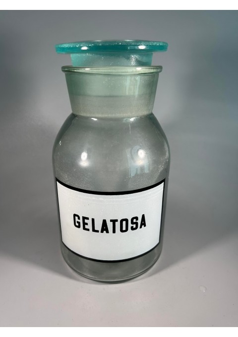 Vaistų, vaistinės butelis GELATOSA, antikvarinis. Kaina 37