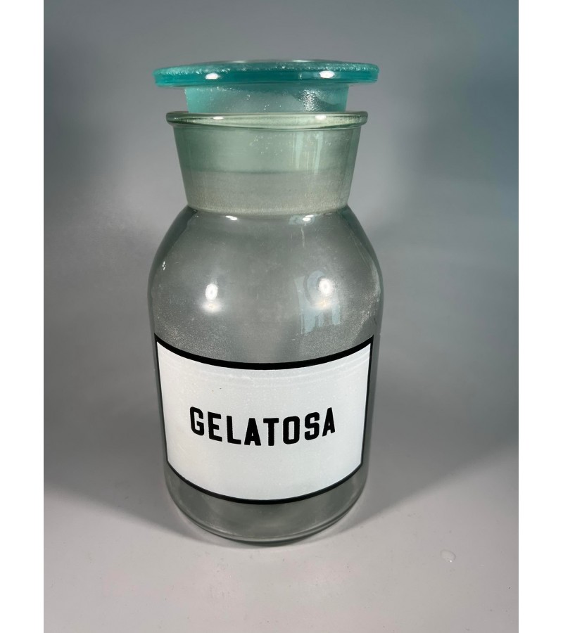 Vaistų, vaistinės butelis GELATOSA, antikvarinis. Kaina 37