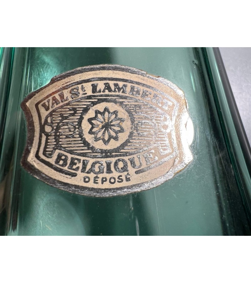 Vaza krištolinė, vintažinė Krist Val St-Lambert, Belgium. 1960 m. Svoris 3,5 kg. Aukštis 43 cm. Kaina 138