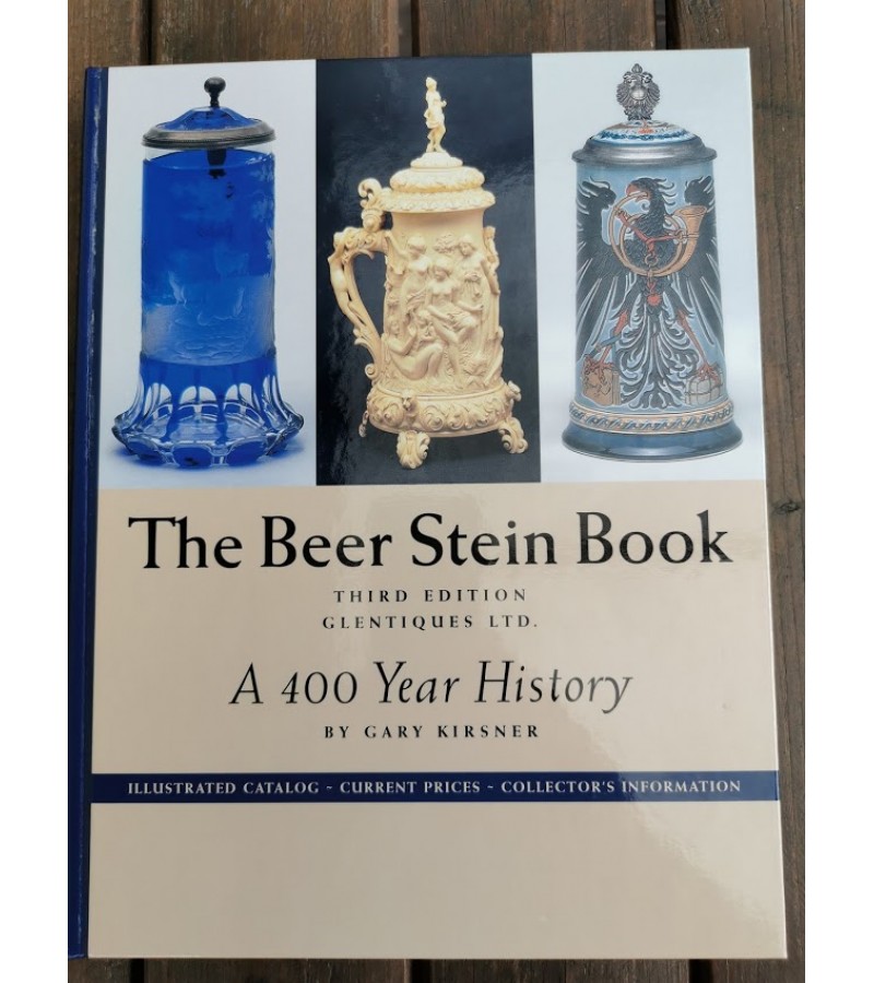 Knyga, katalogas The beer stein book. Alaus bokalų katalogas. 383 psl. Nenaudota. Kaina 63