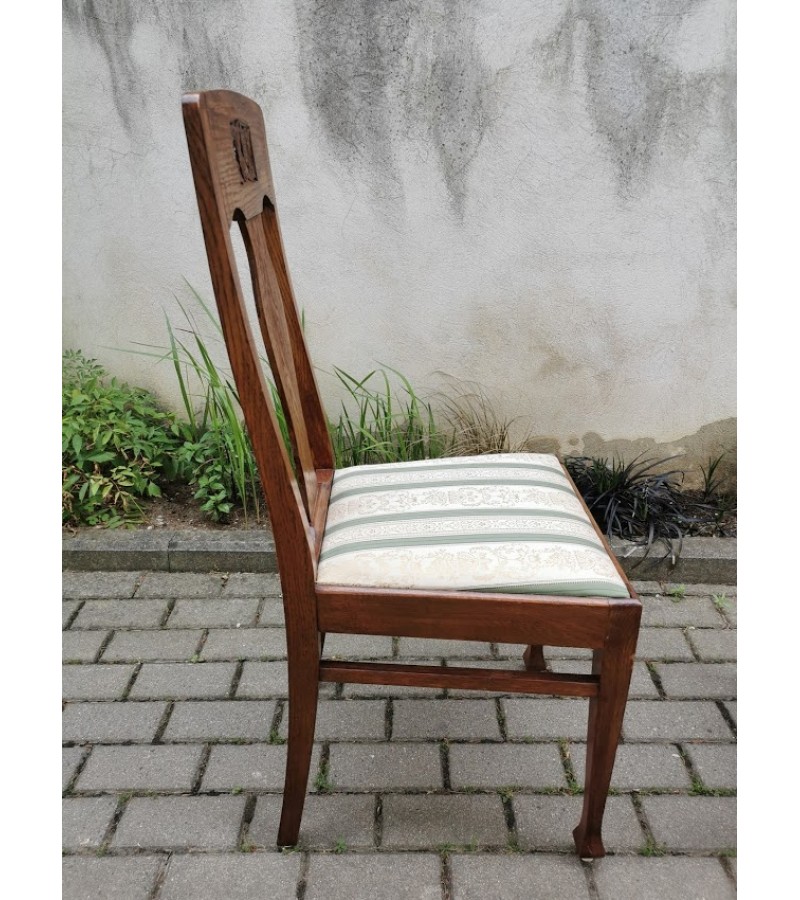 Kėdės Jugend stiliaus, antikvarinės. 2 vnt. Kaina po 63