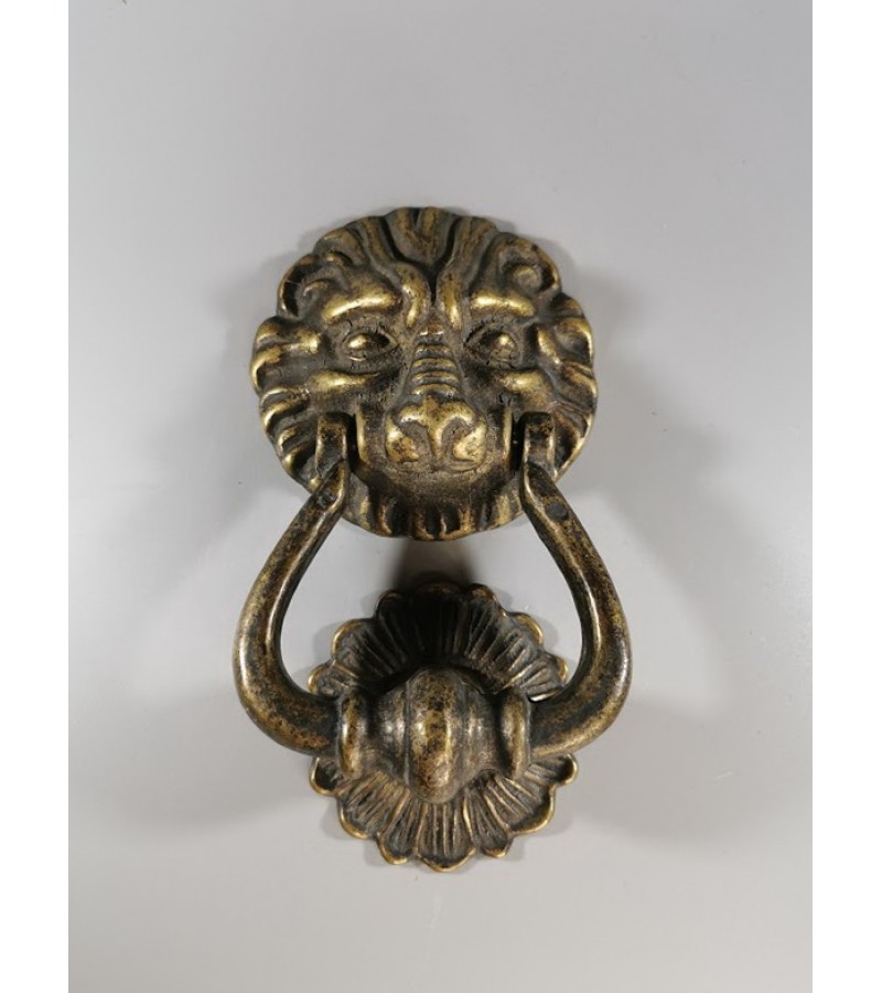 Durų belstukas bronzinis - Liūtas. Kaina 53