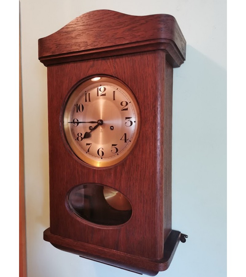 Laikrodis Gustav Becker antikvarinis, sieninis, pakabinamas. Veikiantis. Kaina 187