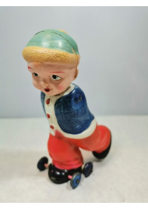Žaislas japoniškas, Saito S2, 1950 m. Figure Wind Up Toy Made In Japan S2. Kaina 18
