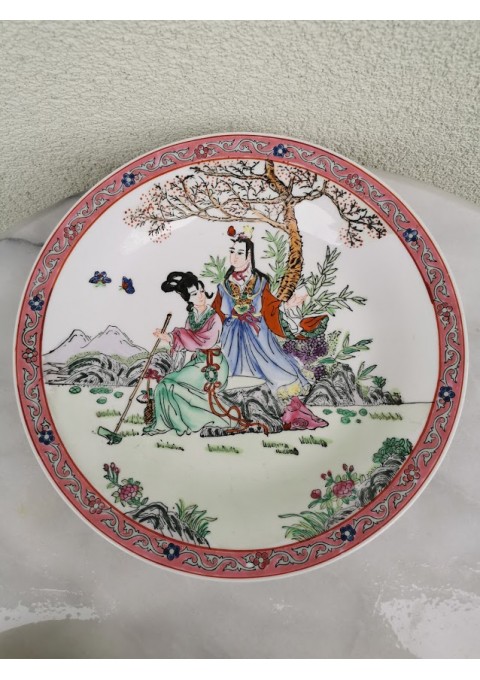 Lėkštė porcelianinė, didelė. Japonija. Kaina 36