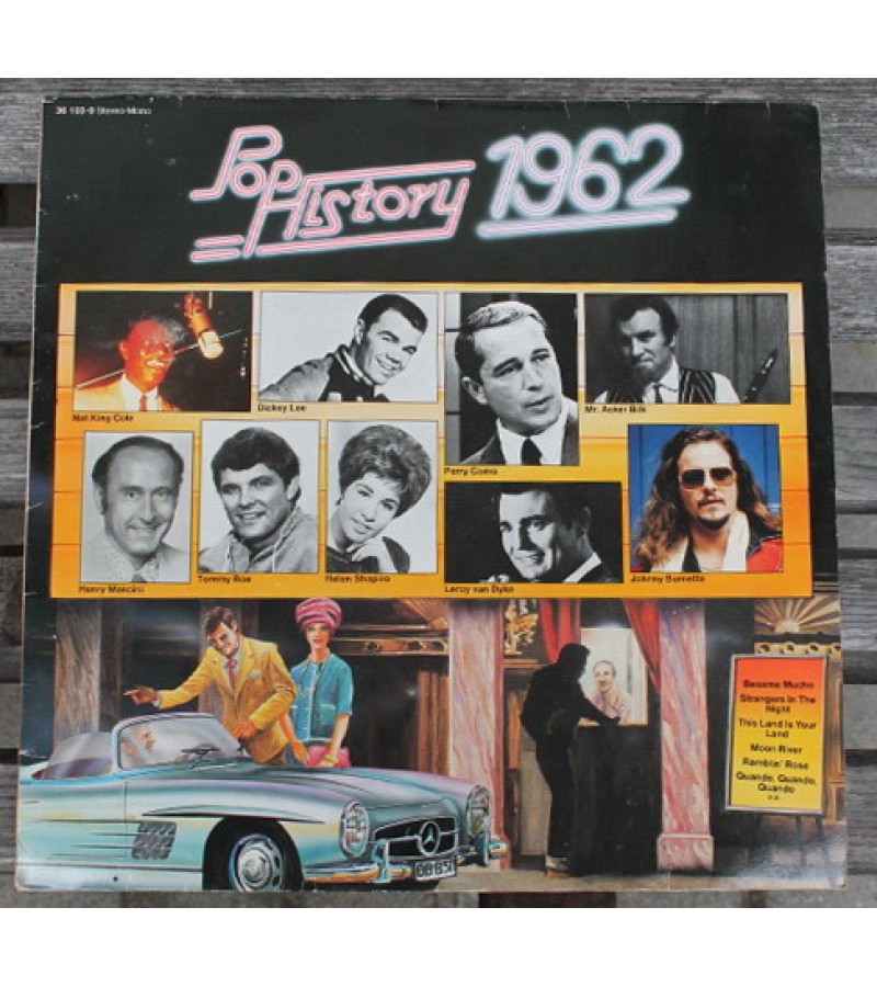 Plokštelės vinilo 13 vnt. POP HISTORY. POP ISTORIJA 1959-1984 (26 LP), Various, LP vinilo 12 "plokštelės. Kaina 127 už visas.