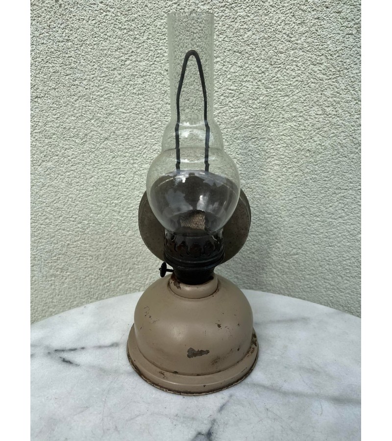 Žibalinė lempa antikvarinė, pakabinama, pastatoma. Kaina 38