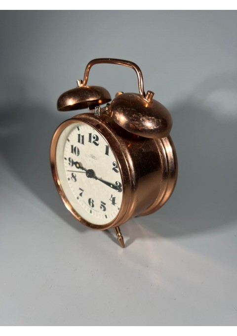 Laikrodis, žadintuvas vintažinis Prim. Made in Czechoslovakia. Veikiantis. Kaina 37