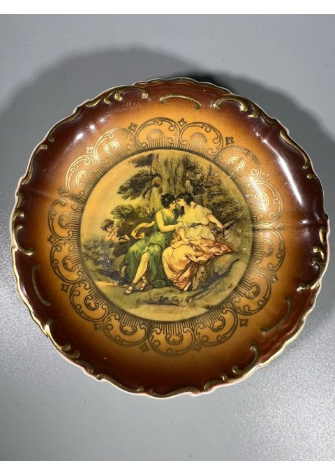 Lėkštutė porcelianinė Mitterteich Bavaria. Skersmuo 12 cm. Kaina 8