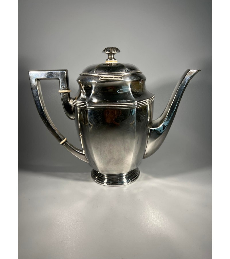 Arbatinukas, arbatinis, kavinukas antikvarinis, sidabruotas. Kaina 42