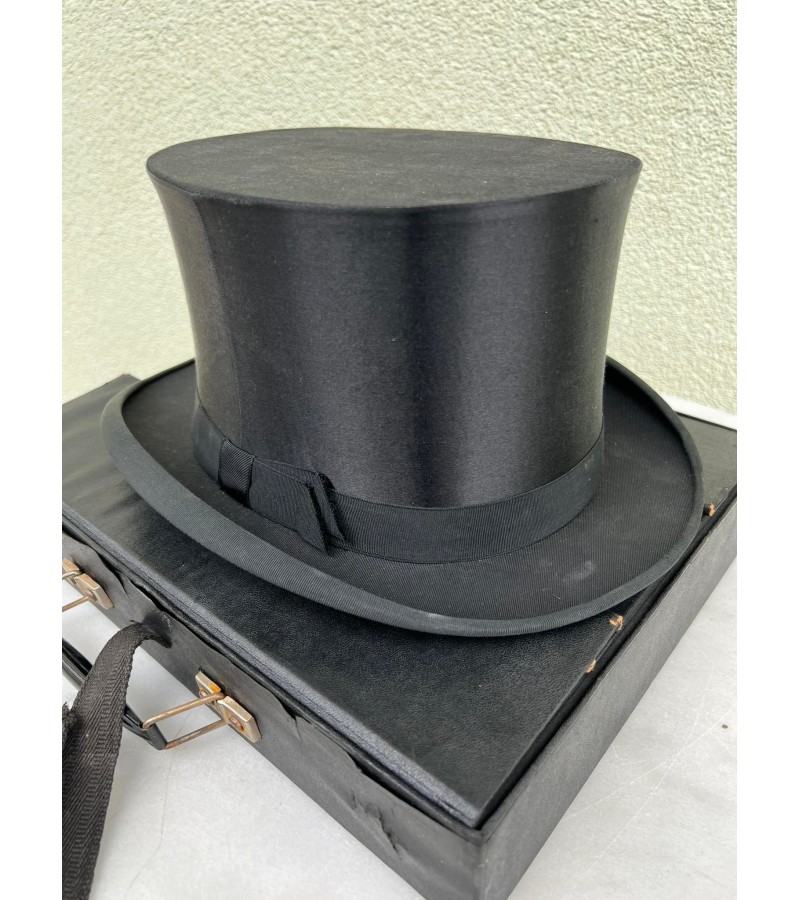 Cilindras (skrybėlė) sustumiamas, antikvarinis, originalioje dėžėje. Elegant. Vokietija. Kaina 116