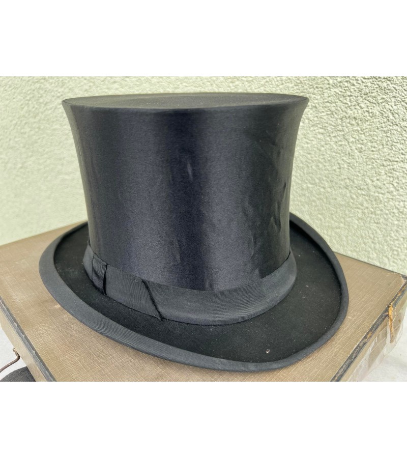 Cilindras (skrybėlė) sustumiamas, antikvarinis, originalioje dėžėje. Vokietija. Kaina 87