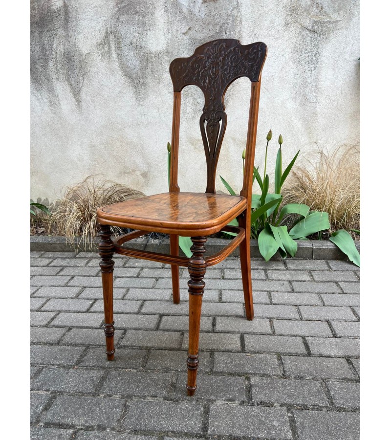 Kėdė antikvarinė, Art Nouveau, Jugendstil stiliaus. Kaina 87
