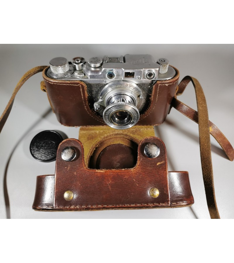 Fotoaparatas FED, antikvarinis originaliame dėkle. Kaina 62