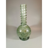 Vaza, butelis storo stiklo antikvarinis. Kaina 26