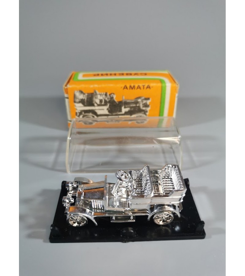 Mašinėlė-suvenyras Senovinis automobilis originalioje dėžutėje tarybinių laikų. 1976 m. Kaina 12