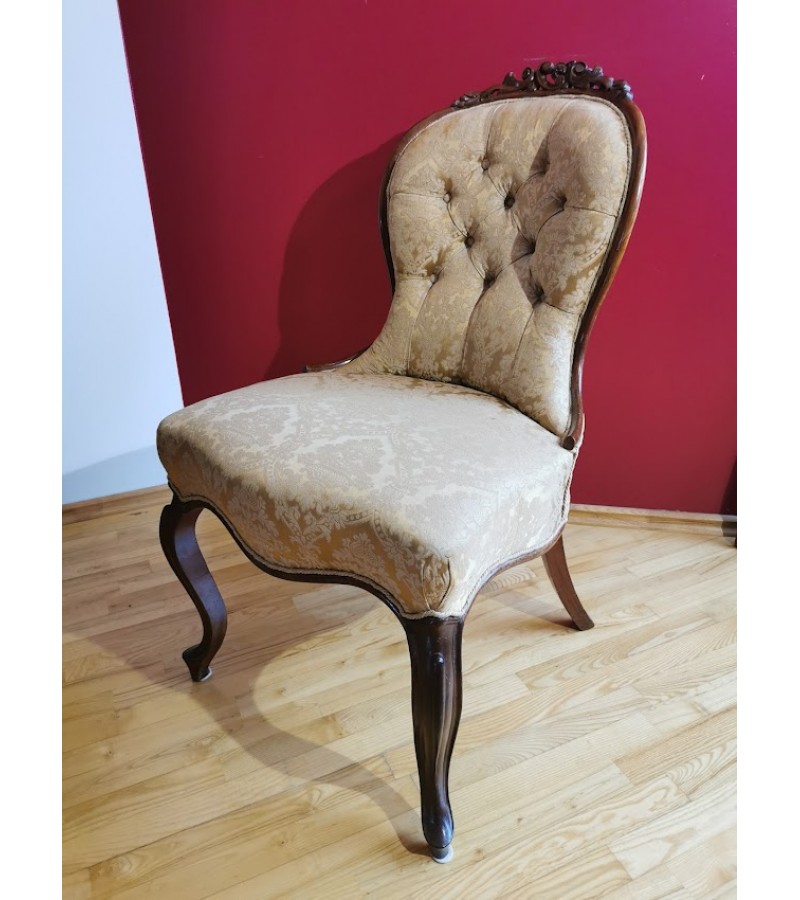 Krėslas, kėdė antikvarinis, tvirtas. Kaina 163