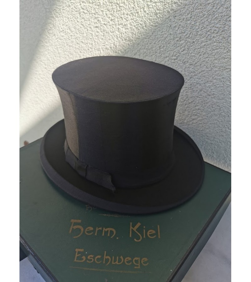 Cilindras (skrybėlė) sustumiamas, antikvarinis. Originali dėžė. Vokietija. Kaina 93