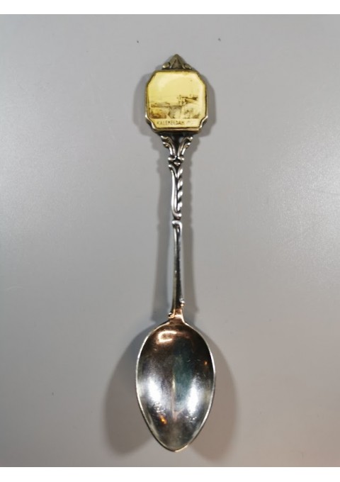 Šaukštelis sidabrinis, antikvarinis, prabuotas. 16 g. Kaina 12