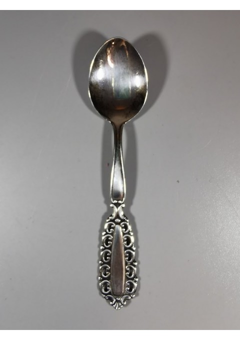 Šaukštelis sidabrinis, antikvarinis. 9 g. Ilgis 10 cm. Kaina 12