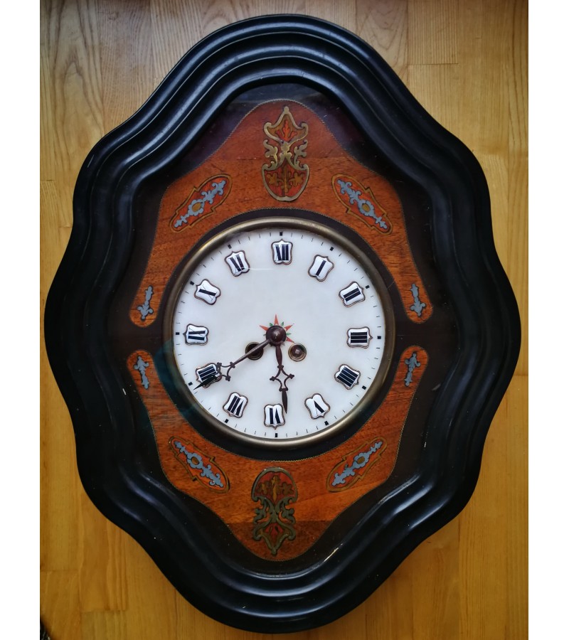 Laikrodis antikvarinis, apie 1870 m. Veikiantis, patikrintas laikrodininko. Kaina 253
