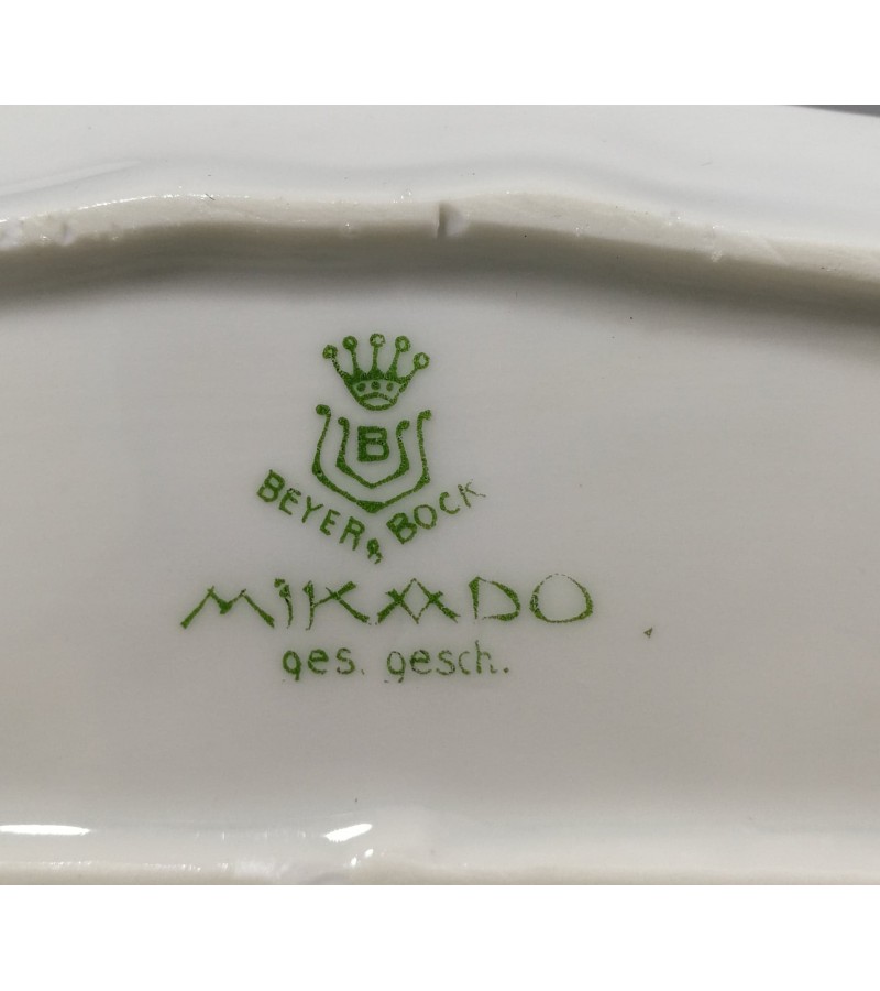 Rašalinė, raštinės rinkinys antikvarinis Beyer Bock Mikado porcelain. Vokietija. Kaina 28