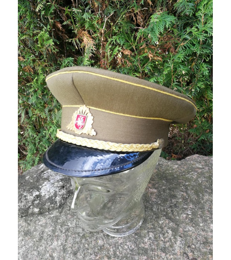 LR kapitono, karo prievolės skyriaus viršininko uniforminė kepurė. Kaina 43