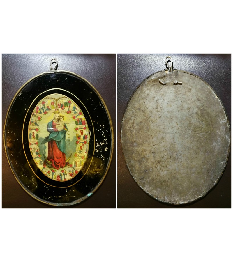 Sv. Marijos abrozdas antikvarinis. Kaina 42