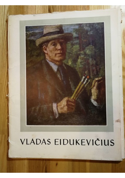 Reprodukciju albumas. Vladas Eidukevicius. Kaina 17