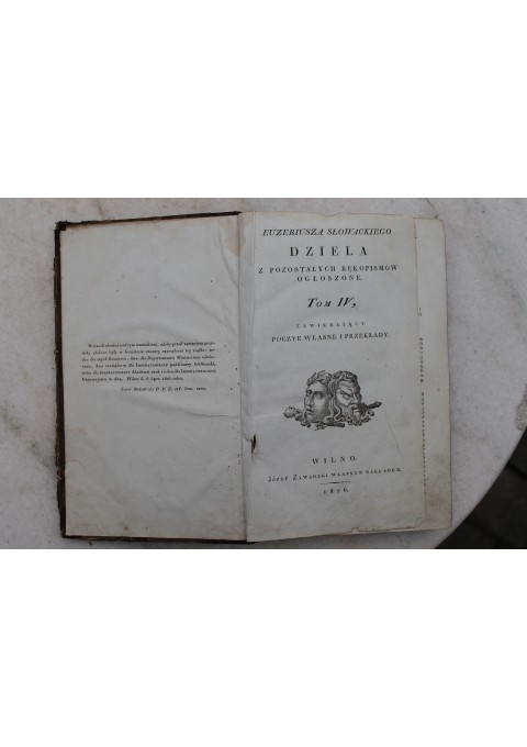 Knyga Dziela, Wilno, 1826 m. Kaina 87