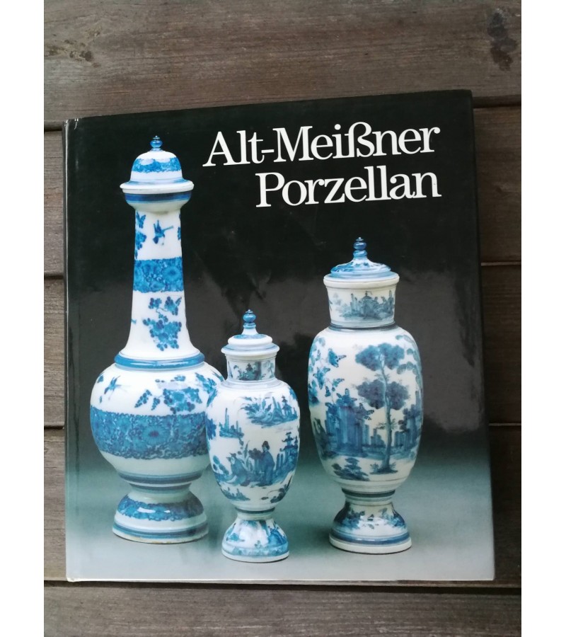 Knyga, albumas Senasis Meissen porcelianas. Alt-Meissner Porzellan. 1992 m. Kaina 38