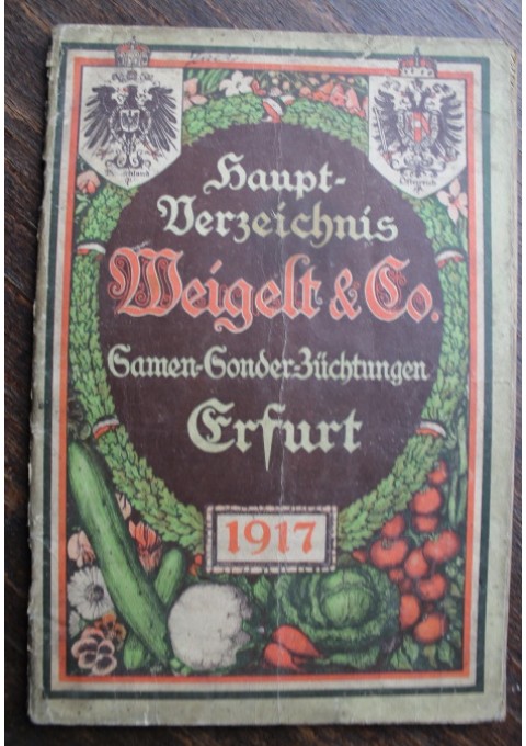 1917 m. augalu katalogas. Kaina 8 Eur. REZERVUOTA