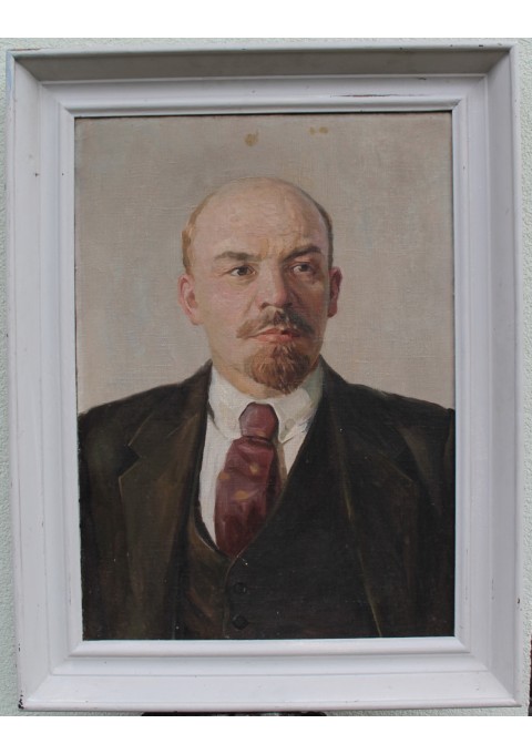 Lenino portretas. Aliejus, drobe. Kaina 157
