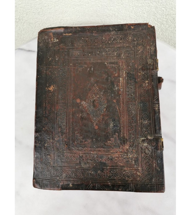 Biblija, Šventasis raštas, antikvarinis stačiatikių, krikščionių ortodoksų. Rusijos imperija. Kaina 565
