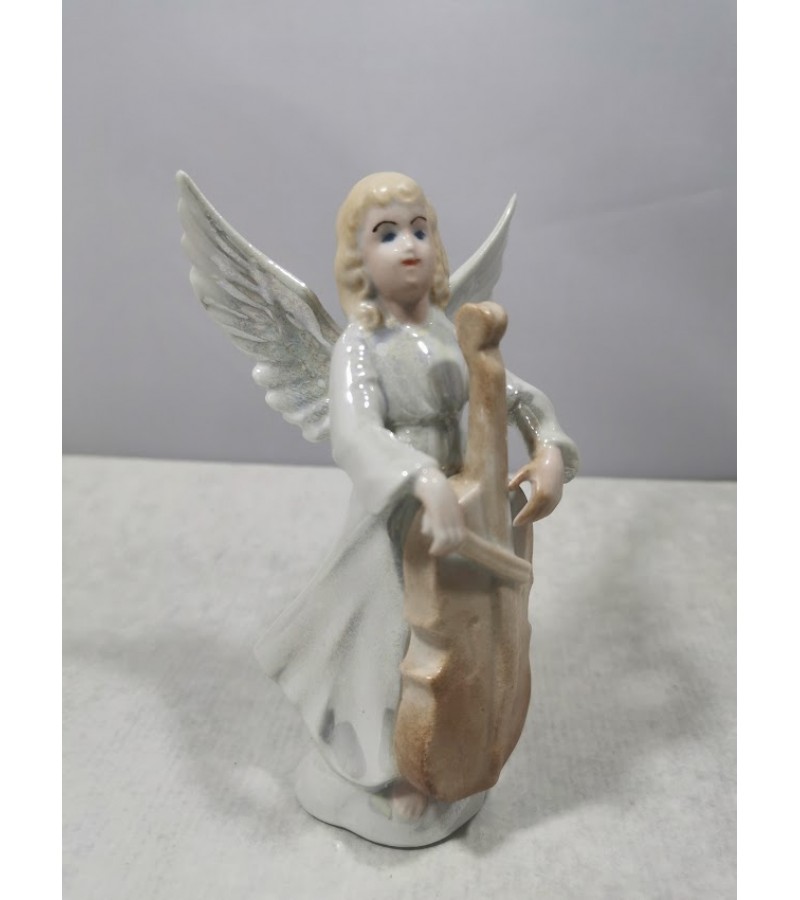 Statulėlė angelo porcelianinė. Vokietija. Kaina 16