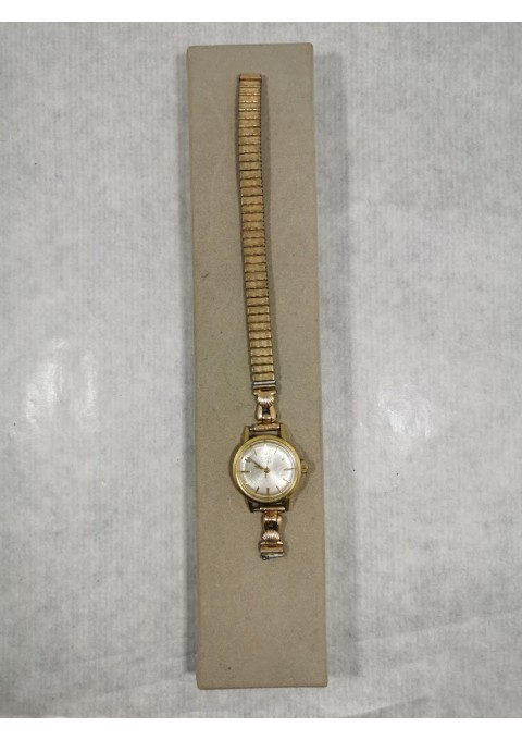 Laikrodis rankinis ZODIAC vintažinis, auksuotas, Swiss made, Plaque G20 SAD. Veikiantis. Kaina 27